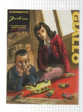 Sergio Bonelli: Julia Almanacco del giallo 2013 - il caso del bus fantasma. Textos en italiano