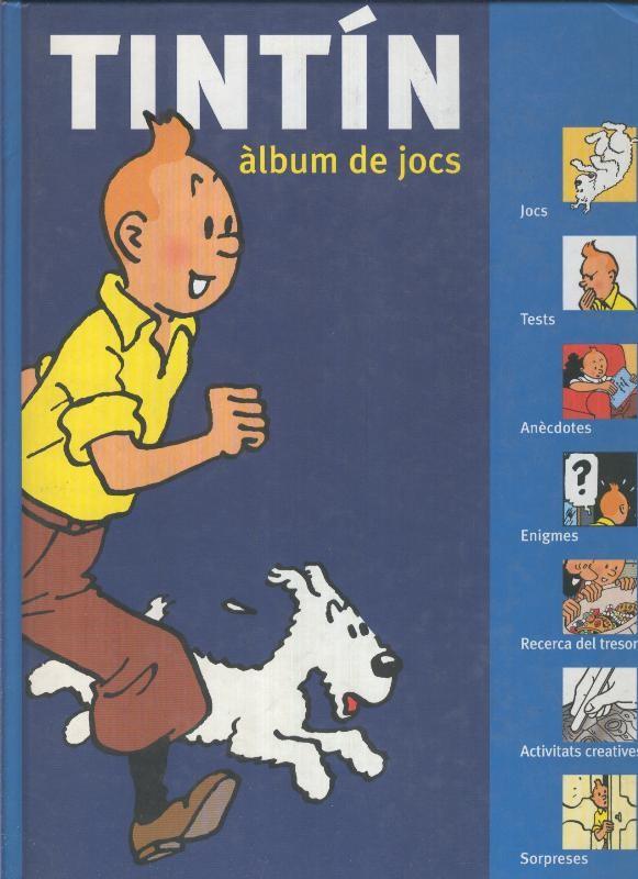 Tintin: Gran album de jocs (marca golpe en algun canto)