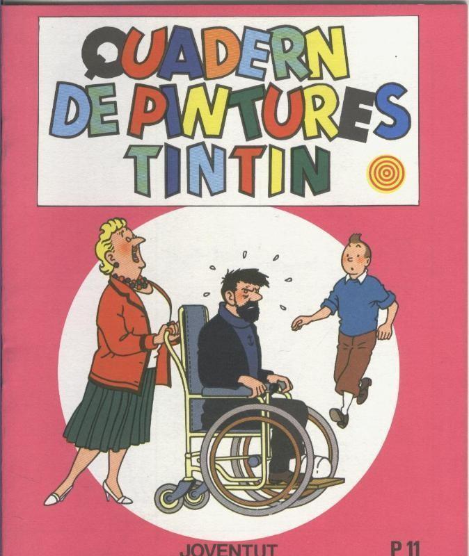 Quadern de pintures Tintin numero 11