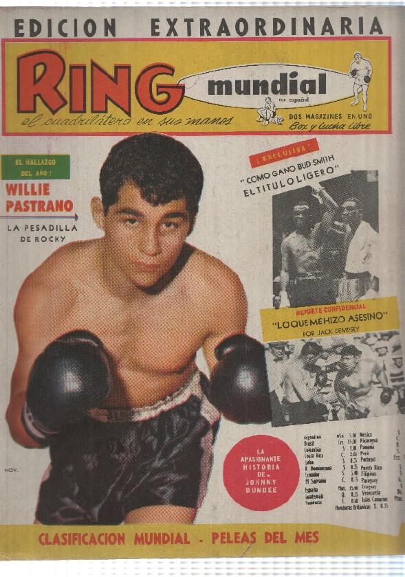 Revista: Ring Mundial vol. 1, num 1 noviembre 1955. Edicion Extraordinaria