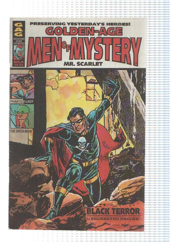 Comic en inglés: num 6, Golden-Age Men of Mystery. The Black Terror and the Enchanted dagger