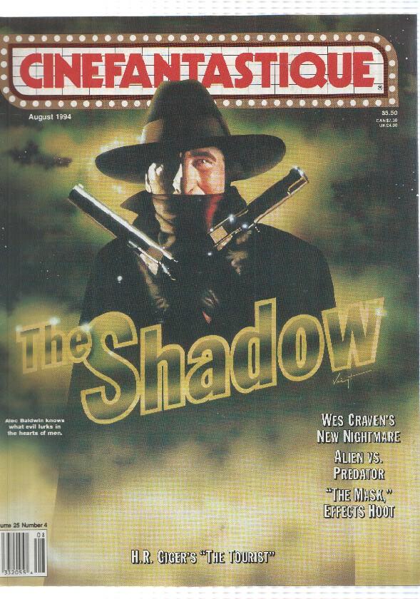 Revista Cinefantastique vol 25 num 4: Tha Shadow, 1994