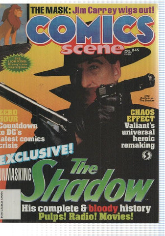 Revista Comics scene: num 45, 2004 - Exclusive unmasking The Shadow