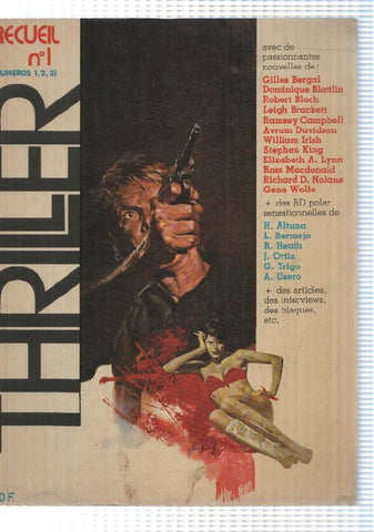 Comic en frances: Thriller Recueil num 1 (numeros 1, 2  y 3) - Lexecuteur