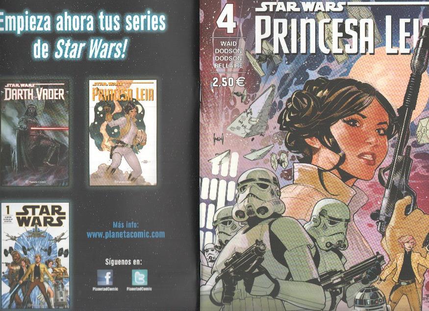 Star Wars: Princesa Leia numero 4