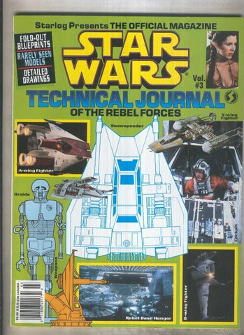 Star Wars Technical Journal volumen 1 numero 3 (un desplegable va suelto)