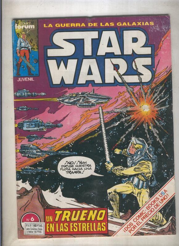 La Guerra de las Galaxias: Star Wars numero 06 (numerado 4 en trasera)