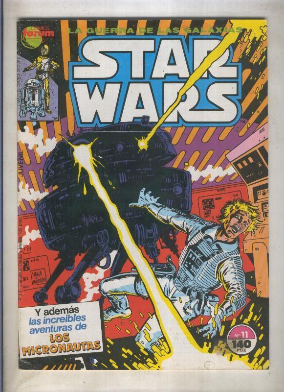 La Guerra de las Galaxias: Star Wars numero 11 (numerado 2 en trasera)