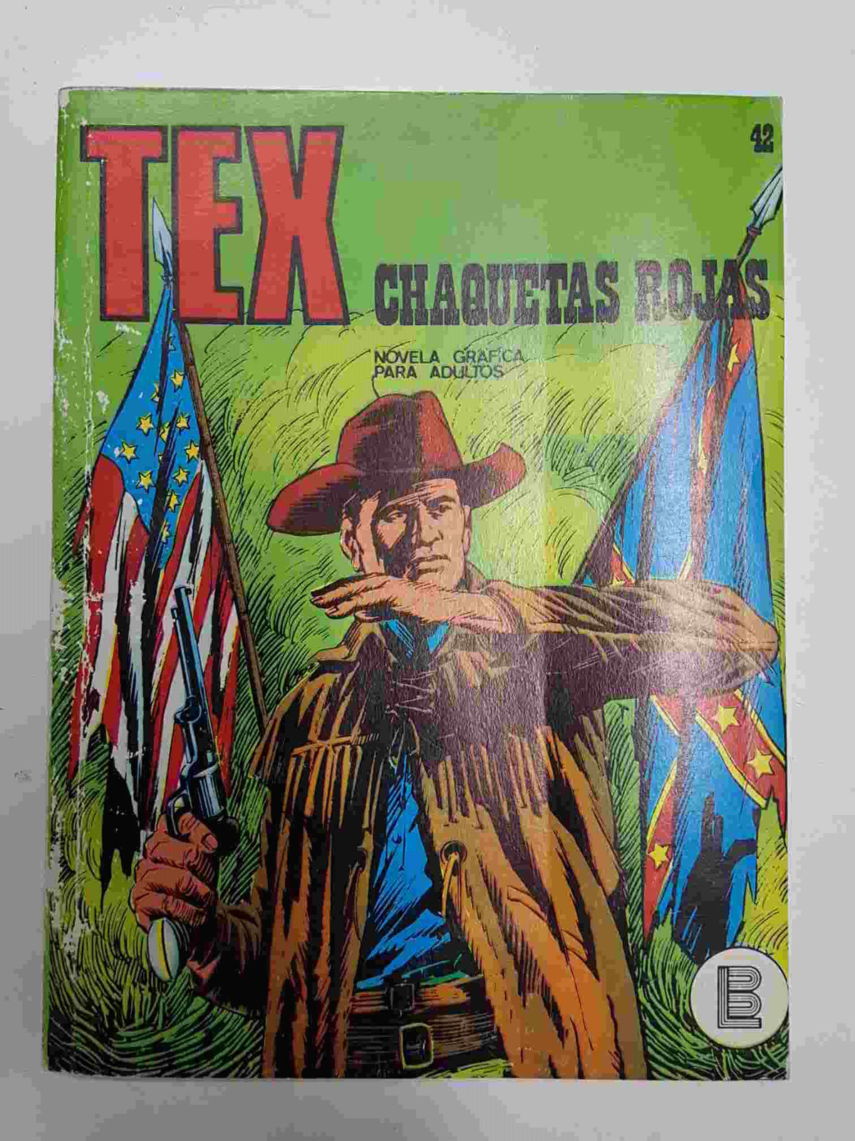 Buru Lan: Comic Coleccion Tex num 42 - Chaquetas Rojas