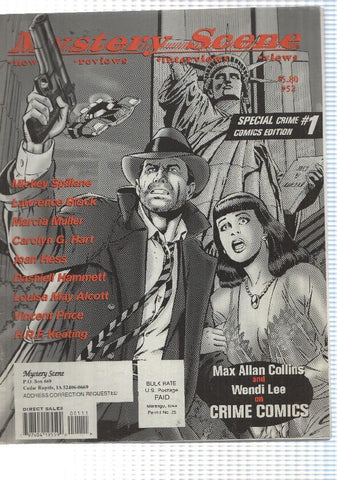Revista-Comic: Mystery Scene magazine num 52. Special crime num 1 Comics Edition