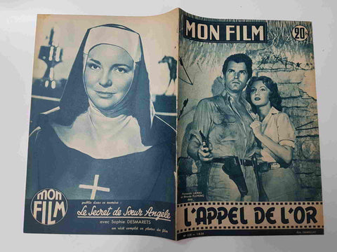 Revista: Mon Film num 519, 1-8-56. Lappel de lor. Portada: Fernando Lamas et Rhonda Fleming