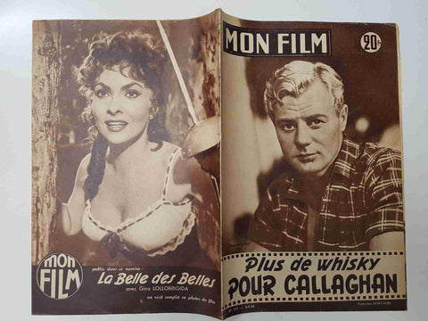 Revista: Mon Film num 515, 4-7-56. Plus de whisky pour Callaghan. Portada: Tony Wright