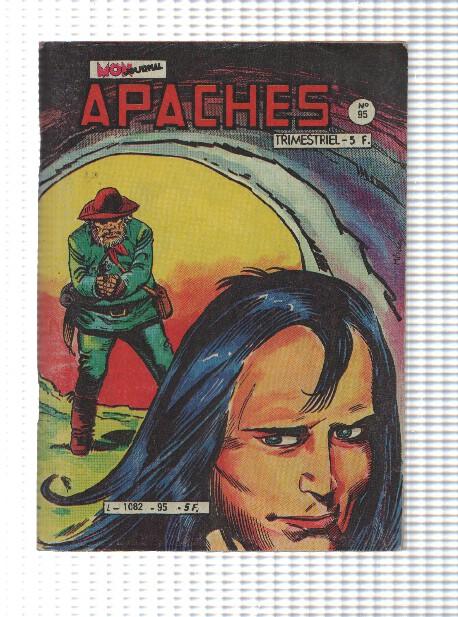 Comic Mon Journal: Apaches num 095, 10-1983 - Le vieux bonhomme enrage. Arok-Canada Jean-Mark Trail