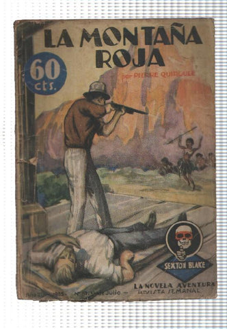La Novela Aventura: num 087 año III, 1935  - La montaña roja. Sexton Blake