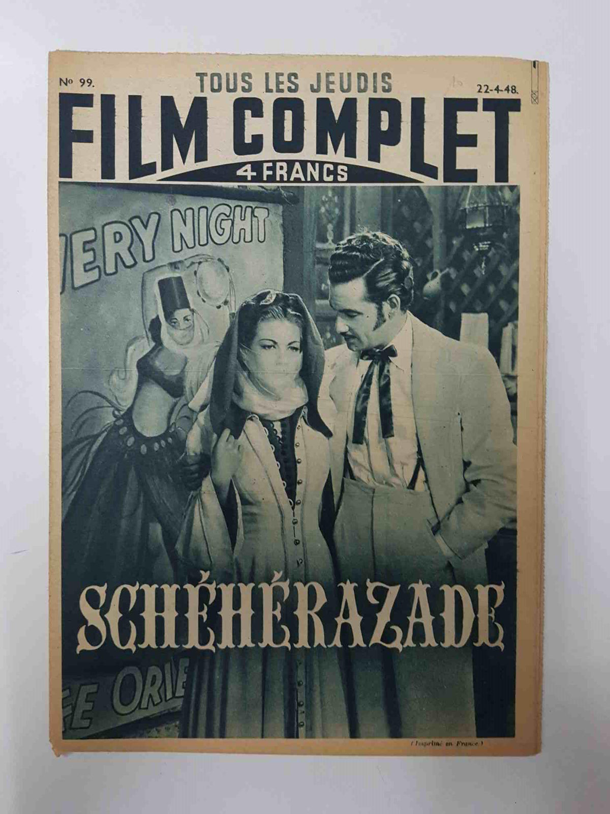 Revista: Film Complet num 099 (1948) - Scheherazade