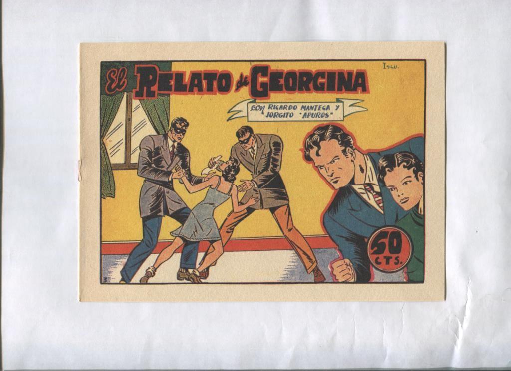 Ricardo Manteca y Jorgito Apuros facsimil numero 03: El relato de Georgina