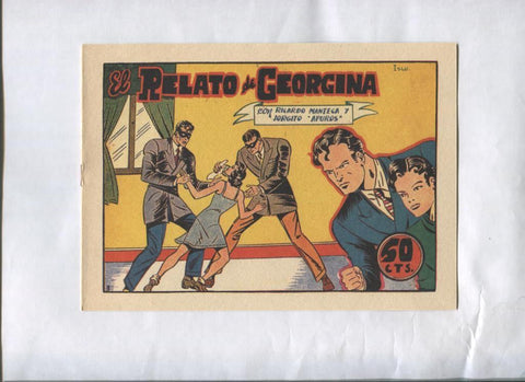 Ricardo Manteca y Jorgito Apuros facsimil numero 03: El relato de Georgina
