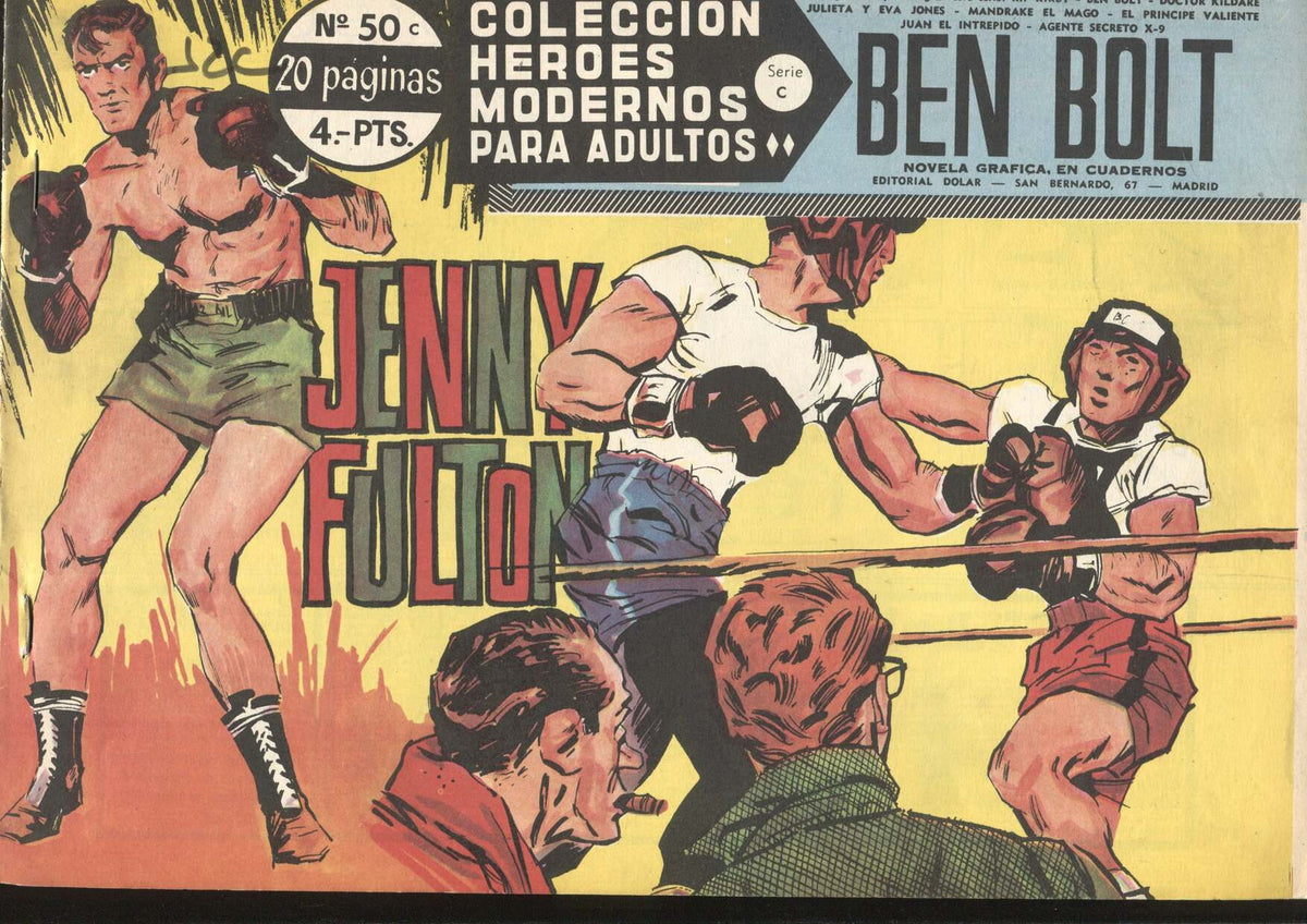 Heroes Modernos serie C numero 50: Ben Bolt: Jenny Fulton