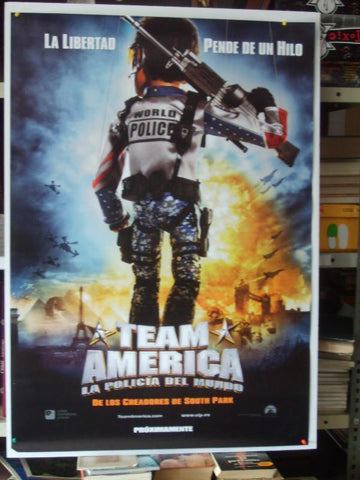 Poster cine: Team America