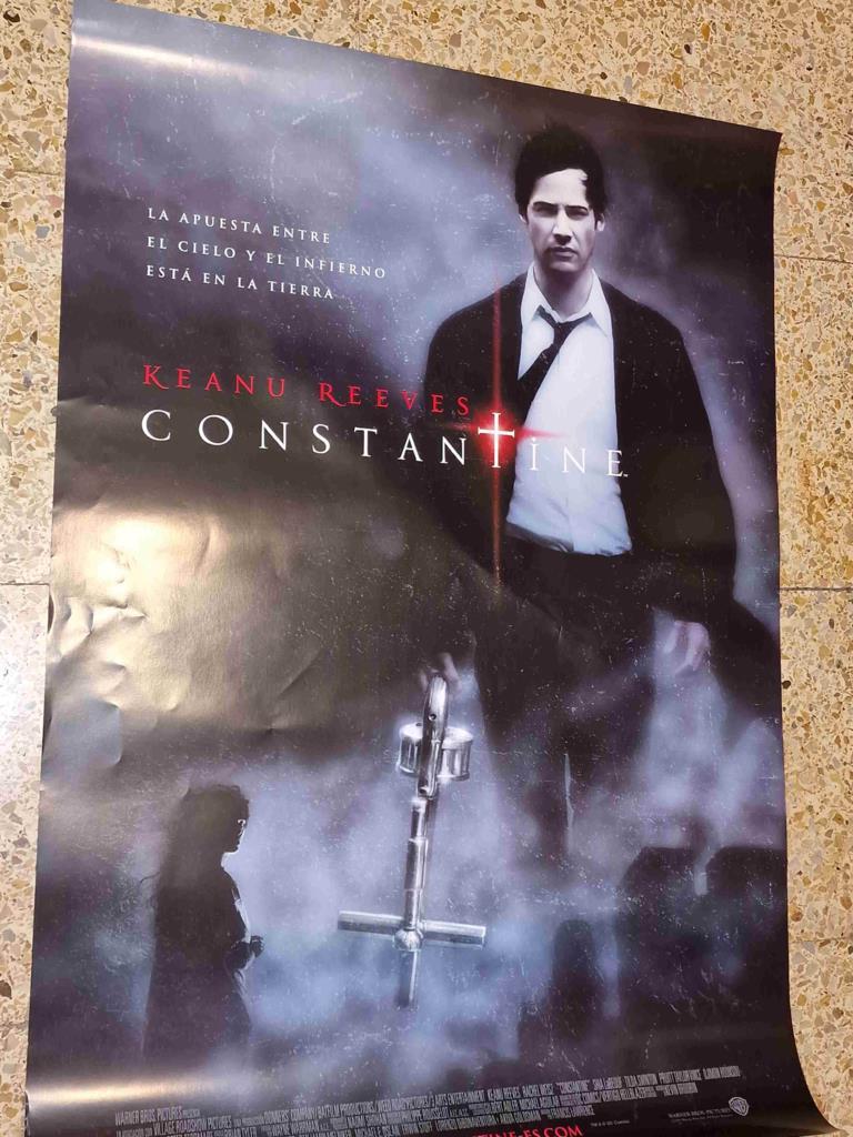 Poster de cine: Constantine con Keanu Reeves (numerado 3)