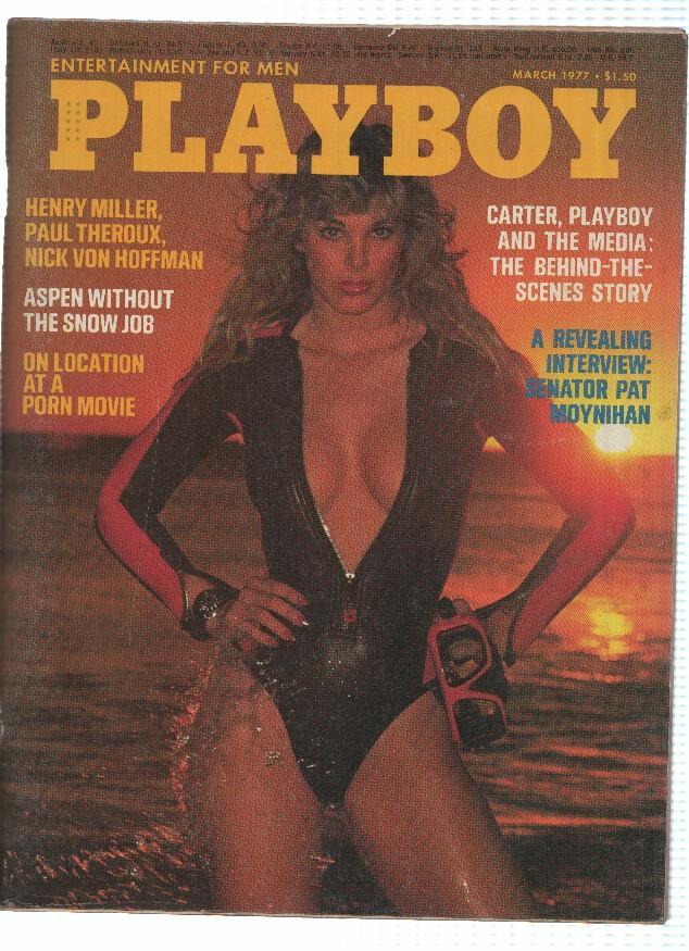 PLAYBOY, 3 March 1977 (Volume 24, Numero 03): Poster NICKI THOMAS. Lillian Muller