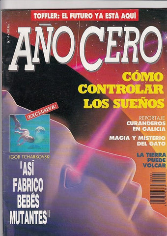 AÑO CERO  numero 04. Como controlar los sueños