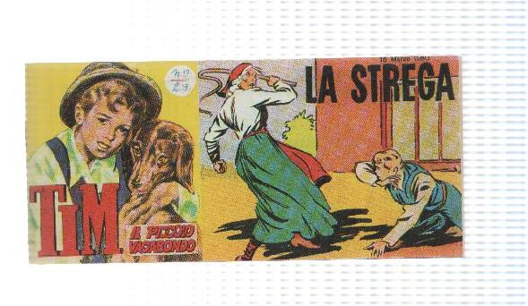 facsimil en italiano: Tim num 17, il Piccolo Vagabondo - La Strega