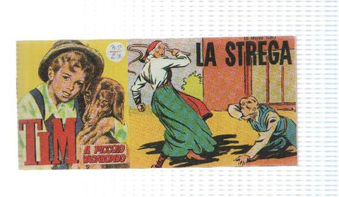 facsimil en italiano: Tim num 17, il Piccolo Vagabondo - La Strega