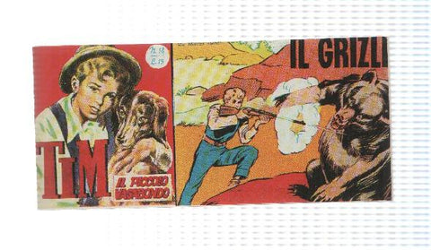 facsimil en italiano: Tim num 18, il Piccolo Vagabondo - Il Grizli