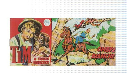 facsimil en italiano: Tim num 22, il Piccolo Vagabondo - Ombre Bianche