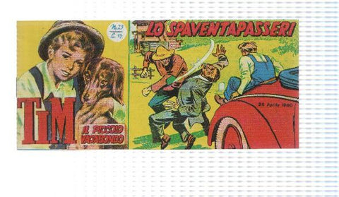 facsimil en italiano: Tim num 23, il Piccolo Vagabondo - Lo Spaventapasseri