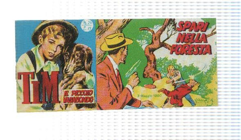 facsimil en italiano: Tim num 24, il Piccolo Vagabondo - Spari nella Foresta