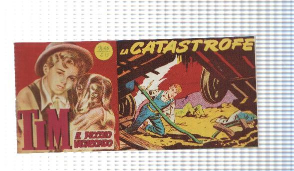 facsimil en italiano: Tim num 46, il Piccolo Vagabondo - La Catastrofe