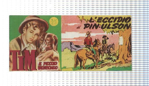 facsimil en italiano: Tim num 47, il Piccolo Vagabondo - Leccidio di Pin-Ulson