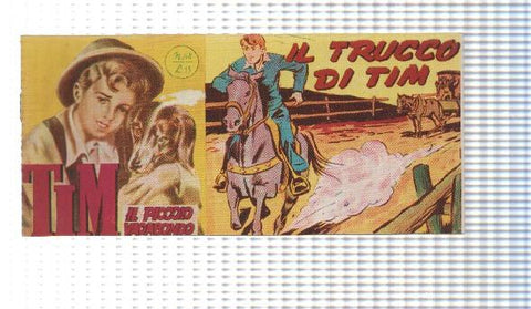 facsimil en italiano: Tim num 48, il Piccolo Vagabondo - il Trucco di Tim