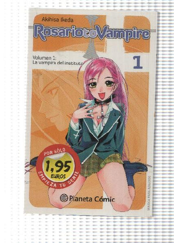 Manga: Rosario to Vampire vol. 1 - La vampira del instituto