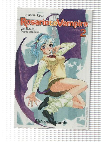 Manga: Rosario to Vampire vol. 2 - Deseo a la luna