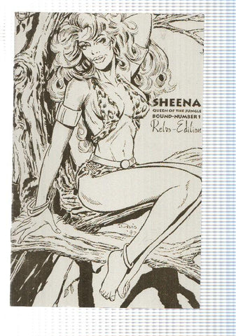 London Knight: Sheena num 1 Gold, retro edition, Queen of the Jungle. Bound