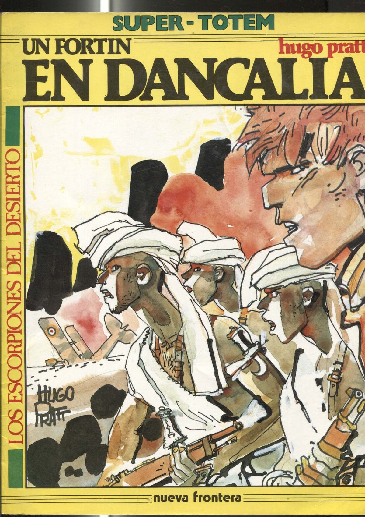 Super Totem numero 24: Los escorpiones del desierto: Un fortin en Dancalia