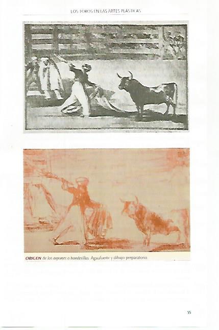LAMINA COSSIO 51082: Origen de los arpones o bandeerillas