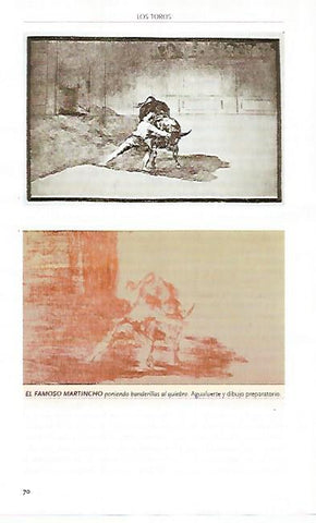 LAMINA COSSIO 51088: Martincho poniendo banderillas