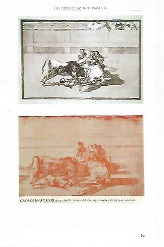 LAMINA COSSIO 51097: Caida de un picador