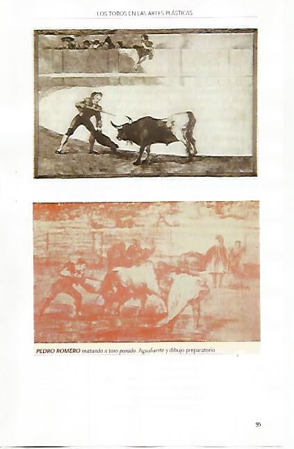LAMINA COSSIO 51100: Pedro Romero matando a toro parado
