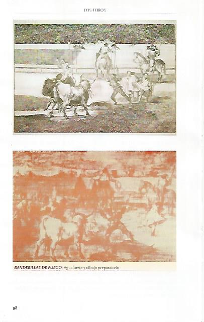 LAMINA COSSIO 51101: Banderillas de fuego