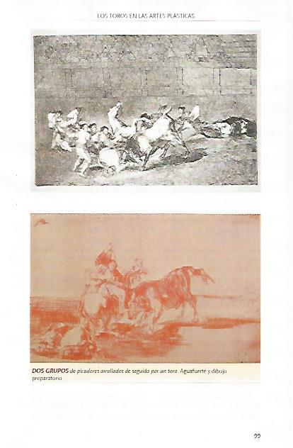 LAMINA COSSIO 51102: Dos grupos de picadores arrollados