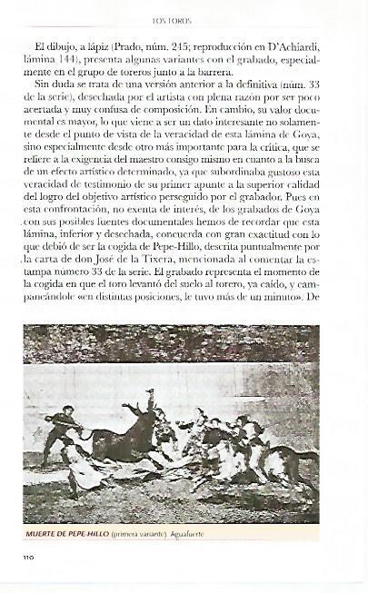 LAMINA COSSIO 51107: Muerte de Pepe-Hillo. Aguafuerte