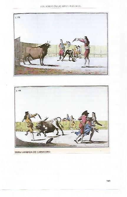LAMINA COSSIO 51121: Serie grabada de Carnicero. Laminas VII y VIII