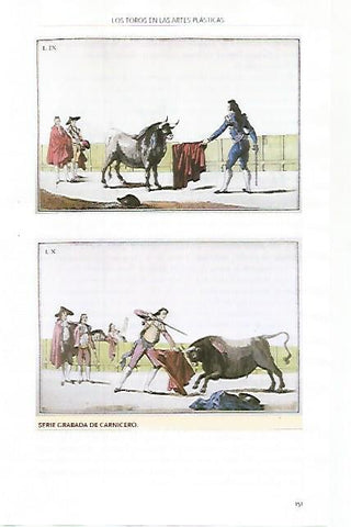 LAMINA COSSIO 51122: Serie grabada de Carnicero. Laminas IX y X
