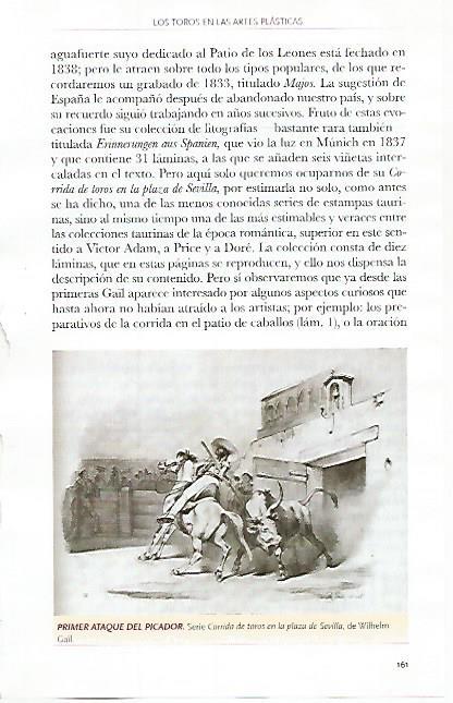 LAMINA COSSIO 51127: Primer ataque del picador por W. Gail
