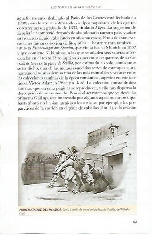 LAMINA COSSIO 51127: Primer ataque del picador por W. Gail